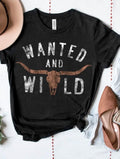 Wanted & wild regular tee