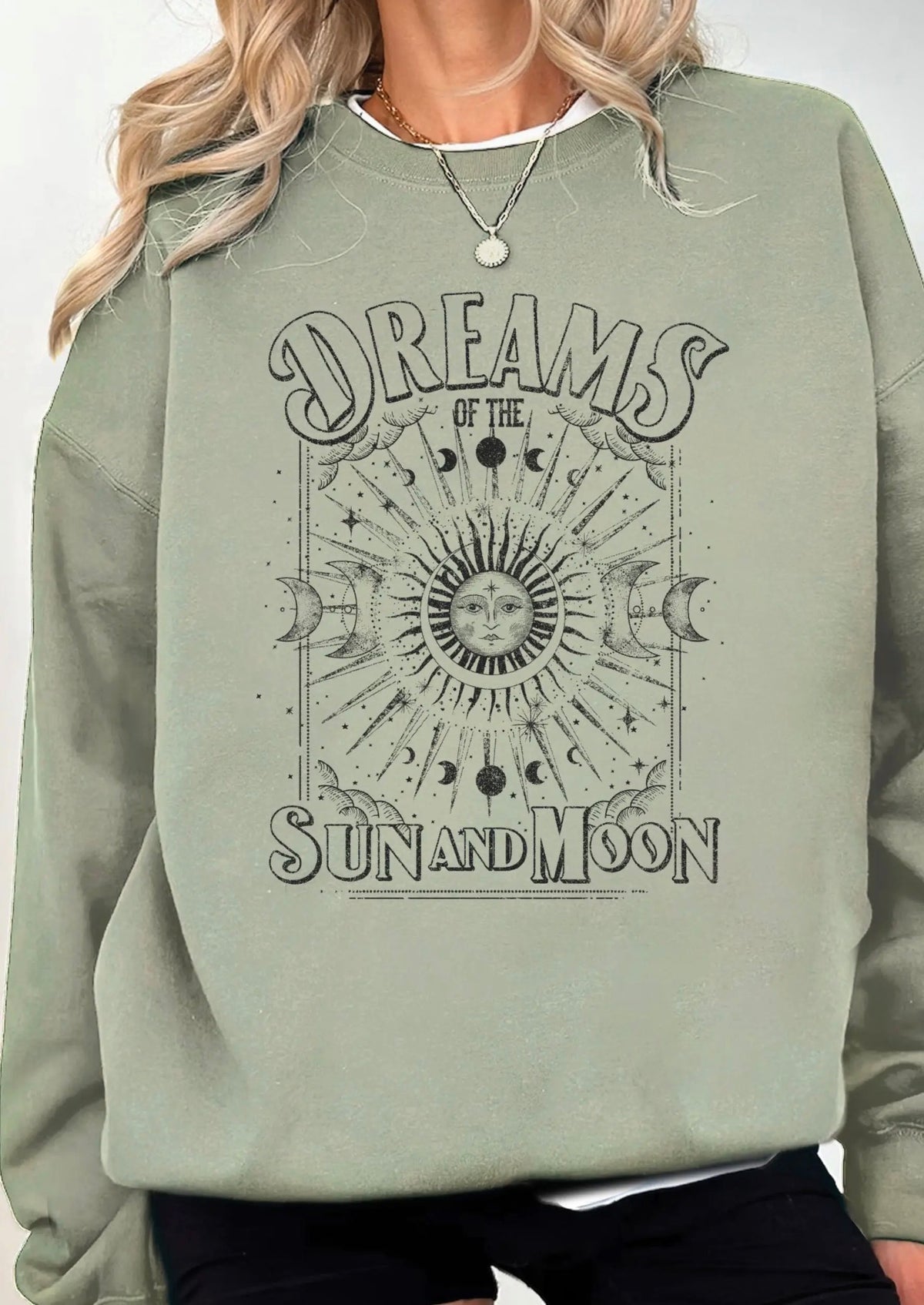 Dreams of the Sun & moon sweatshirt