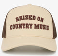 Raised on country music hat