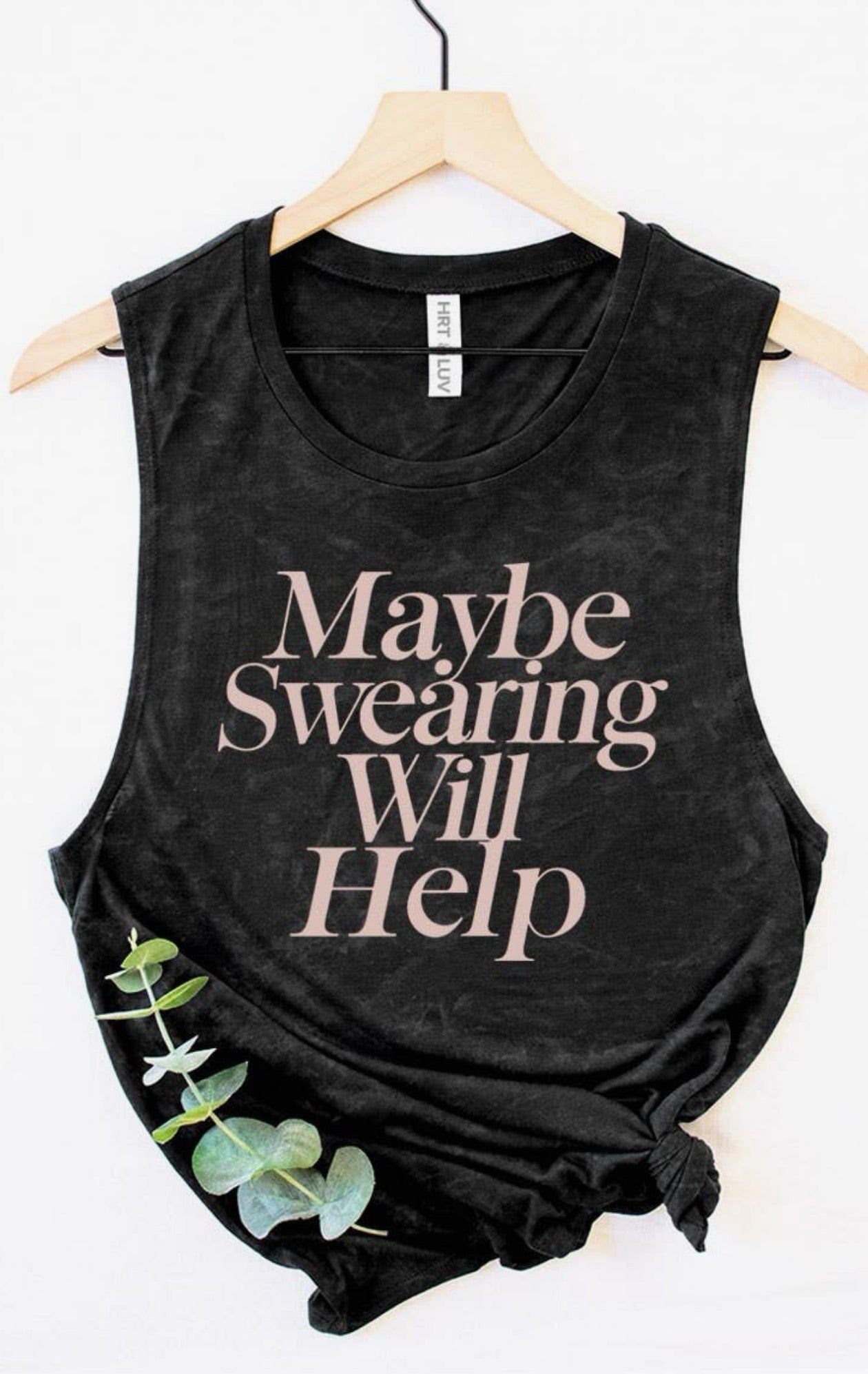 Maybe swearing will help!