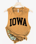 Iowa gold tank top
