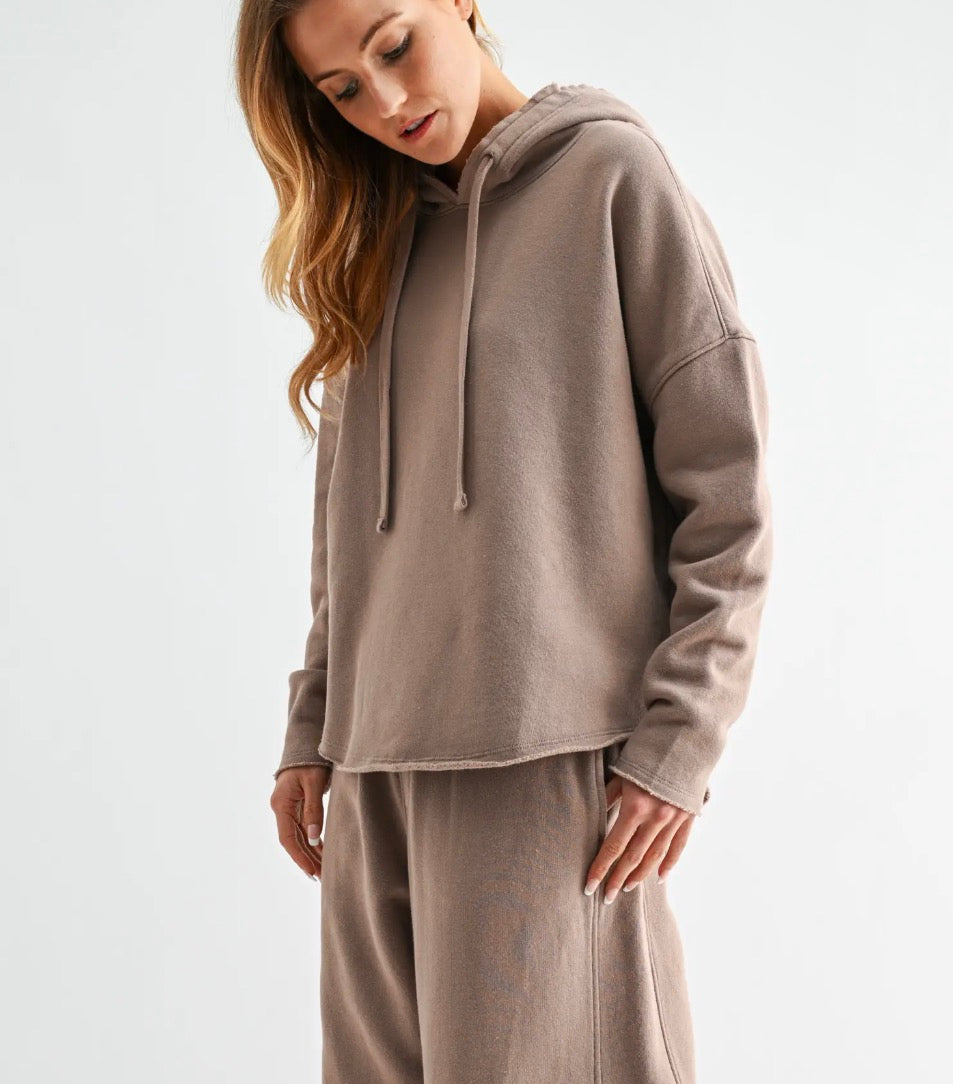 Taupe hoodie