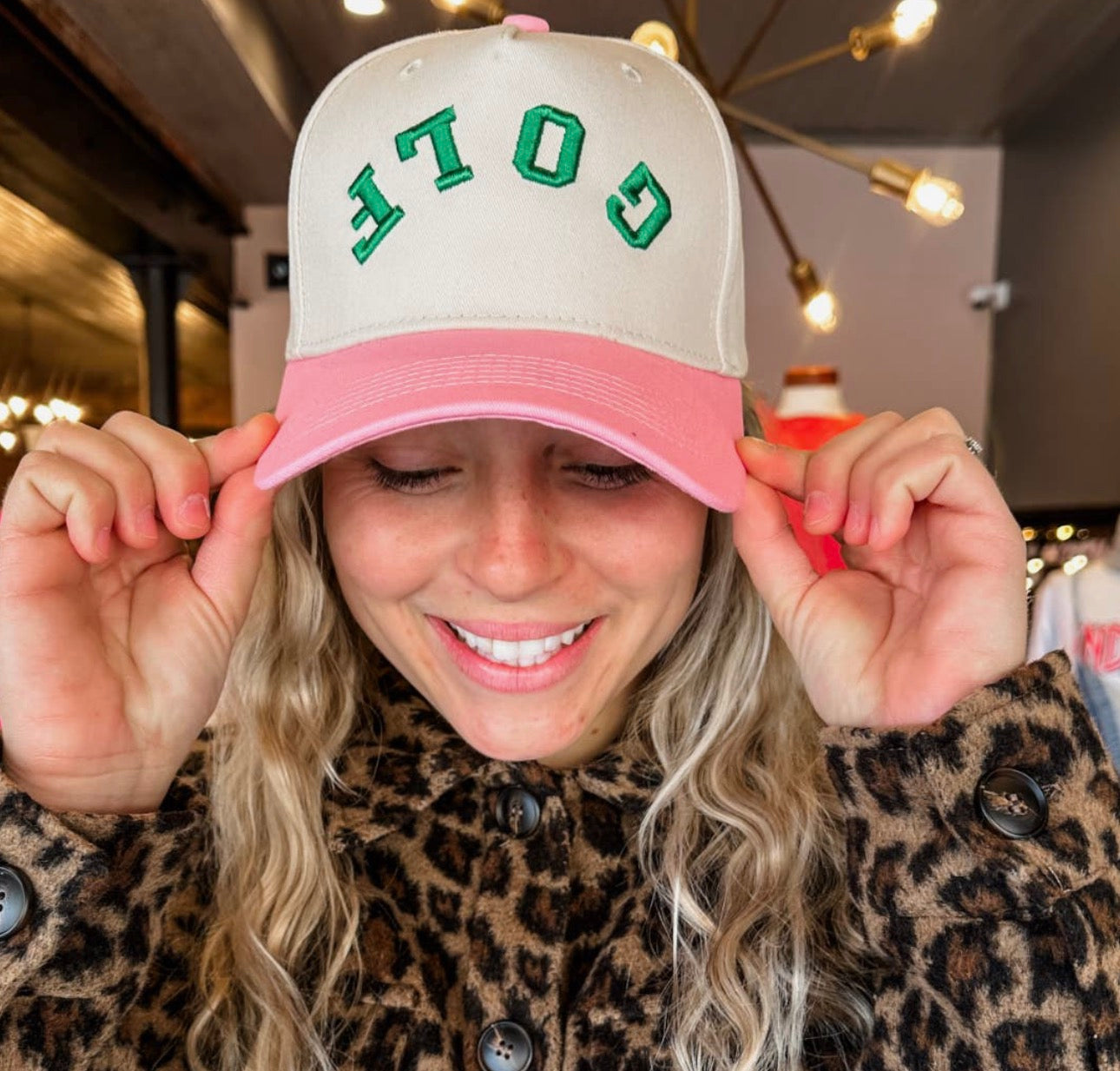 3d golf hat