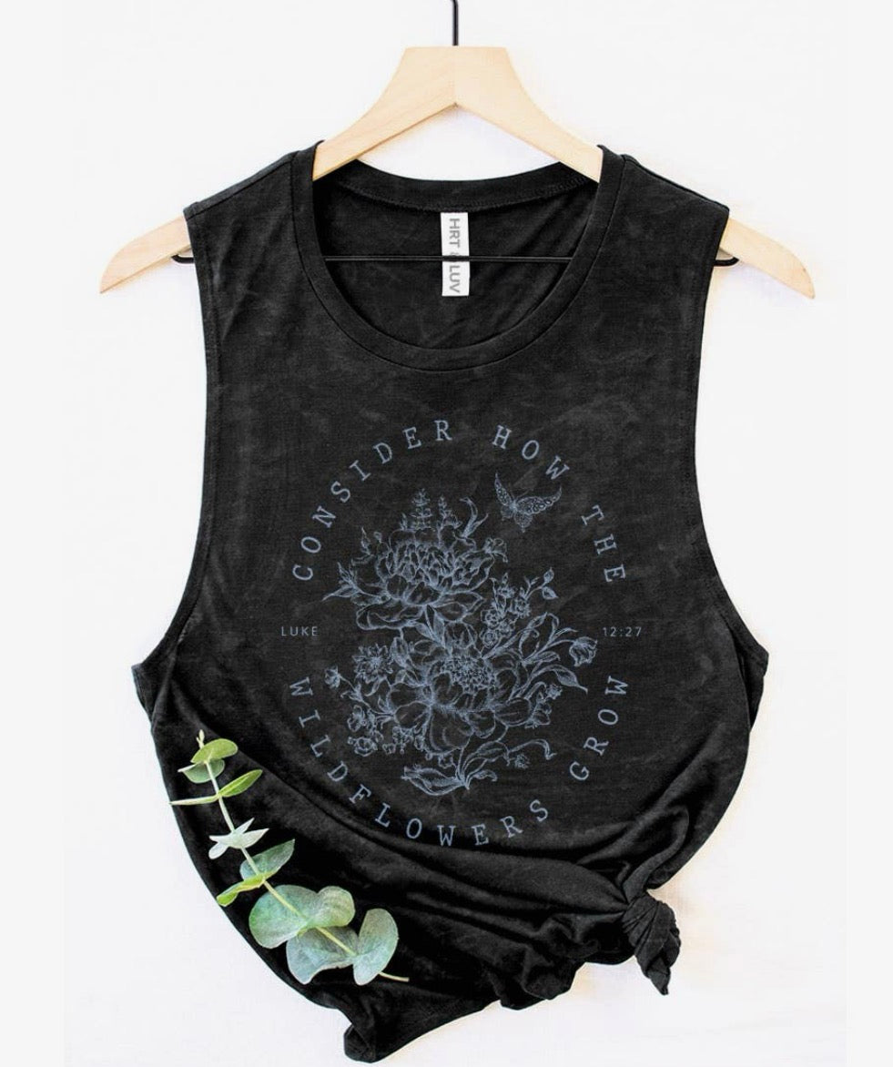 Wildflowers tank