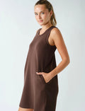 Coffee bean scuba dress