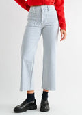 Mica blue striped crops