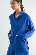 Deep indigo hoodie