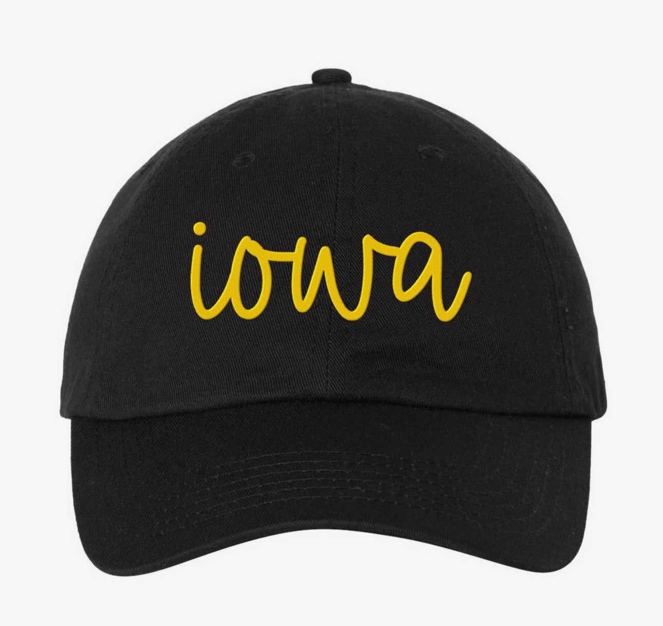 Black Iowa hat