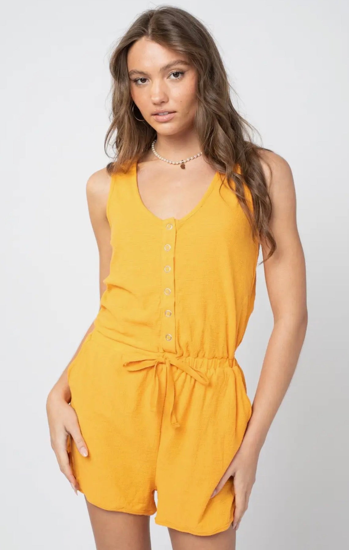 Tangerine romper