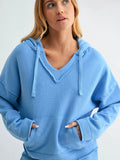 Denim drift hoodie
