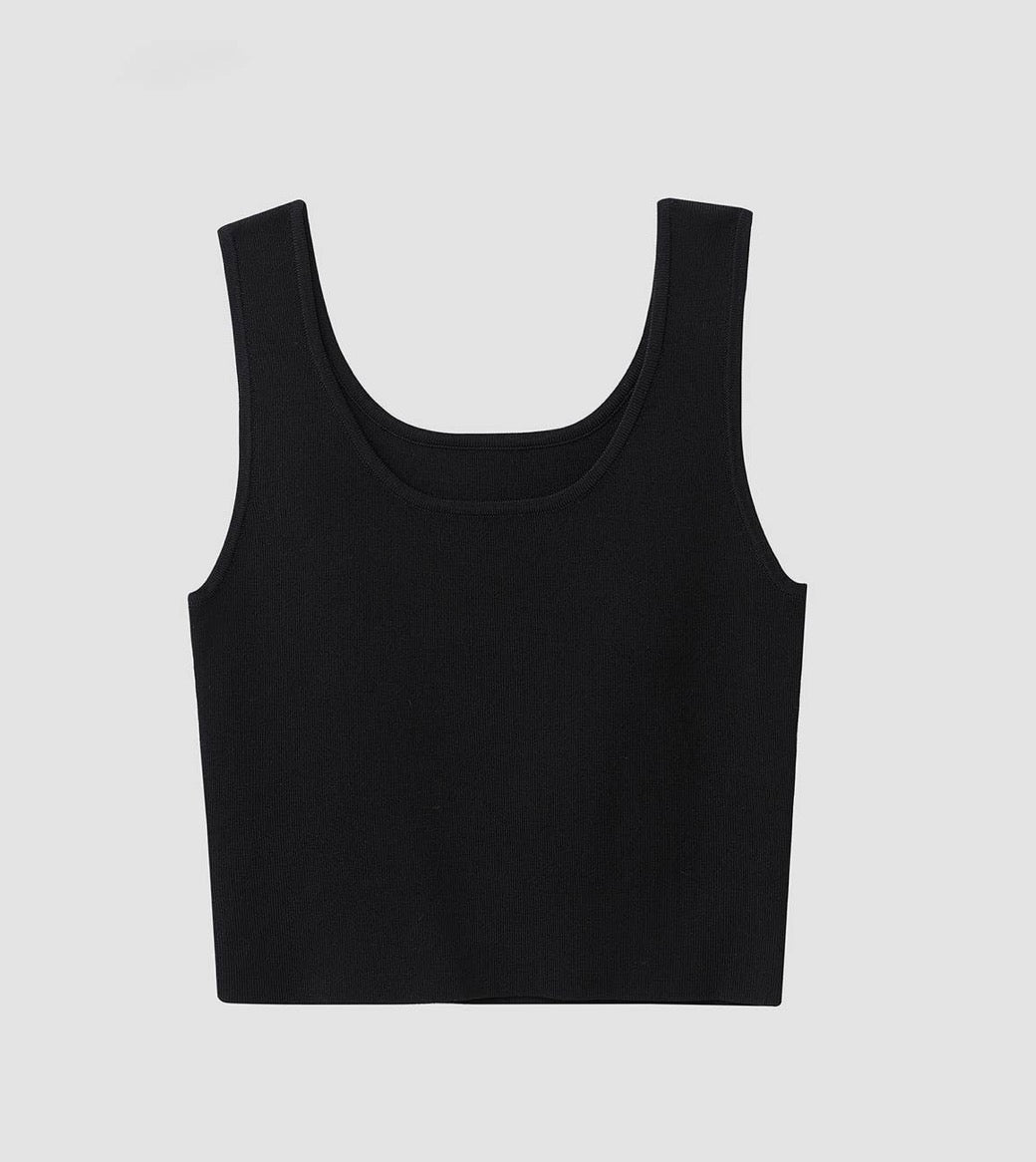 U-neck layer thick tank