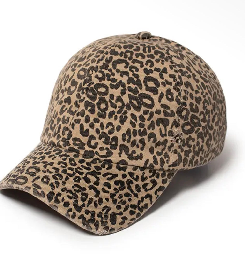Leopard hat