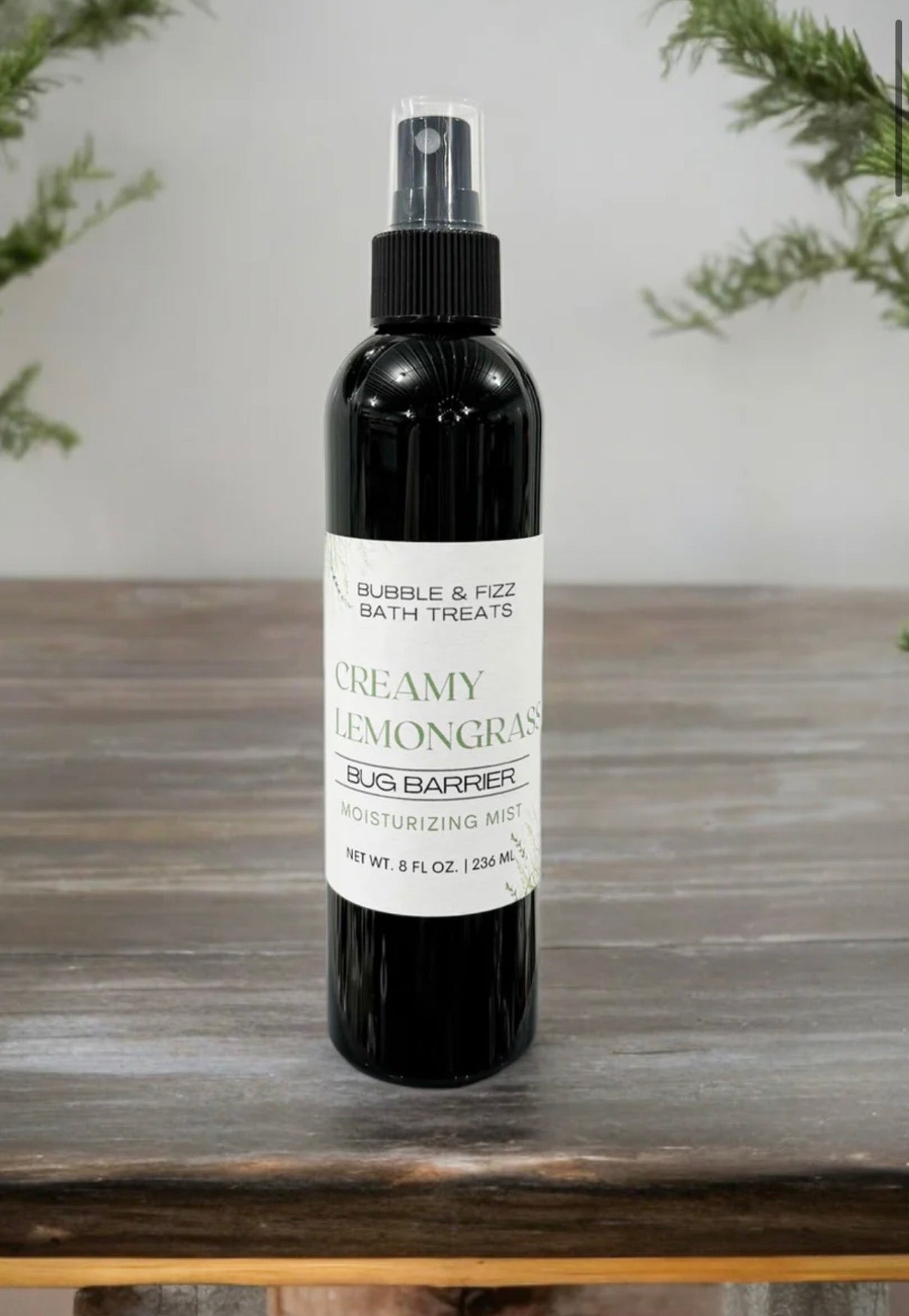 Bubble & fizz bug spray