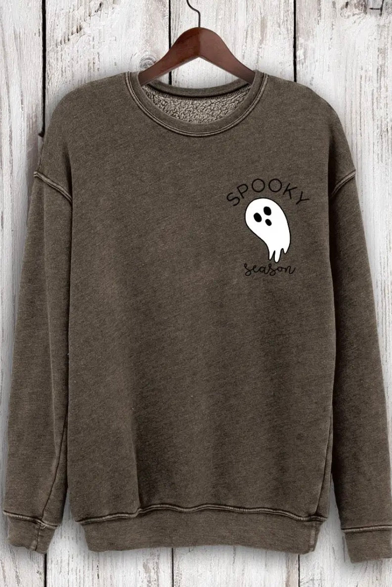 Spooky brown sweatshirt