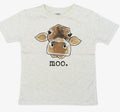 Kids “moo” tee