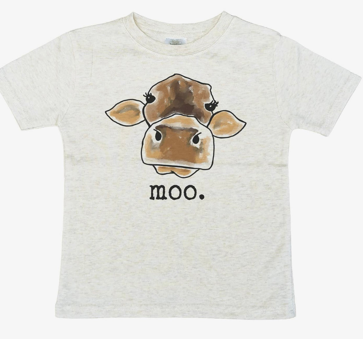 Kids “moo” tee