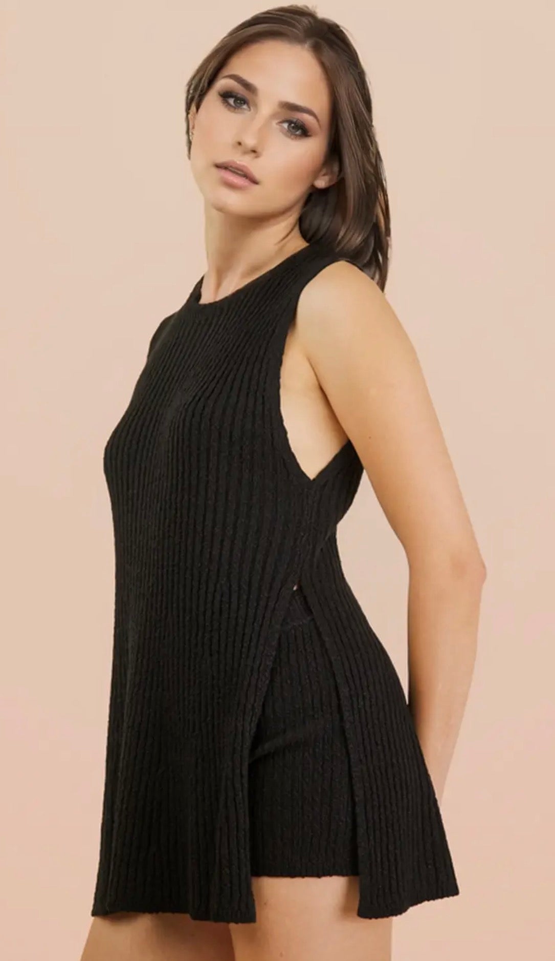 Knit sweater comfy set