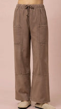 Mocha casual pants