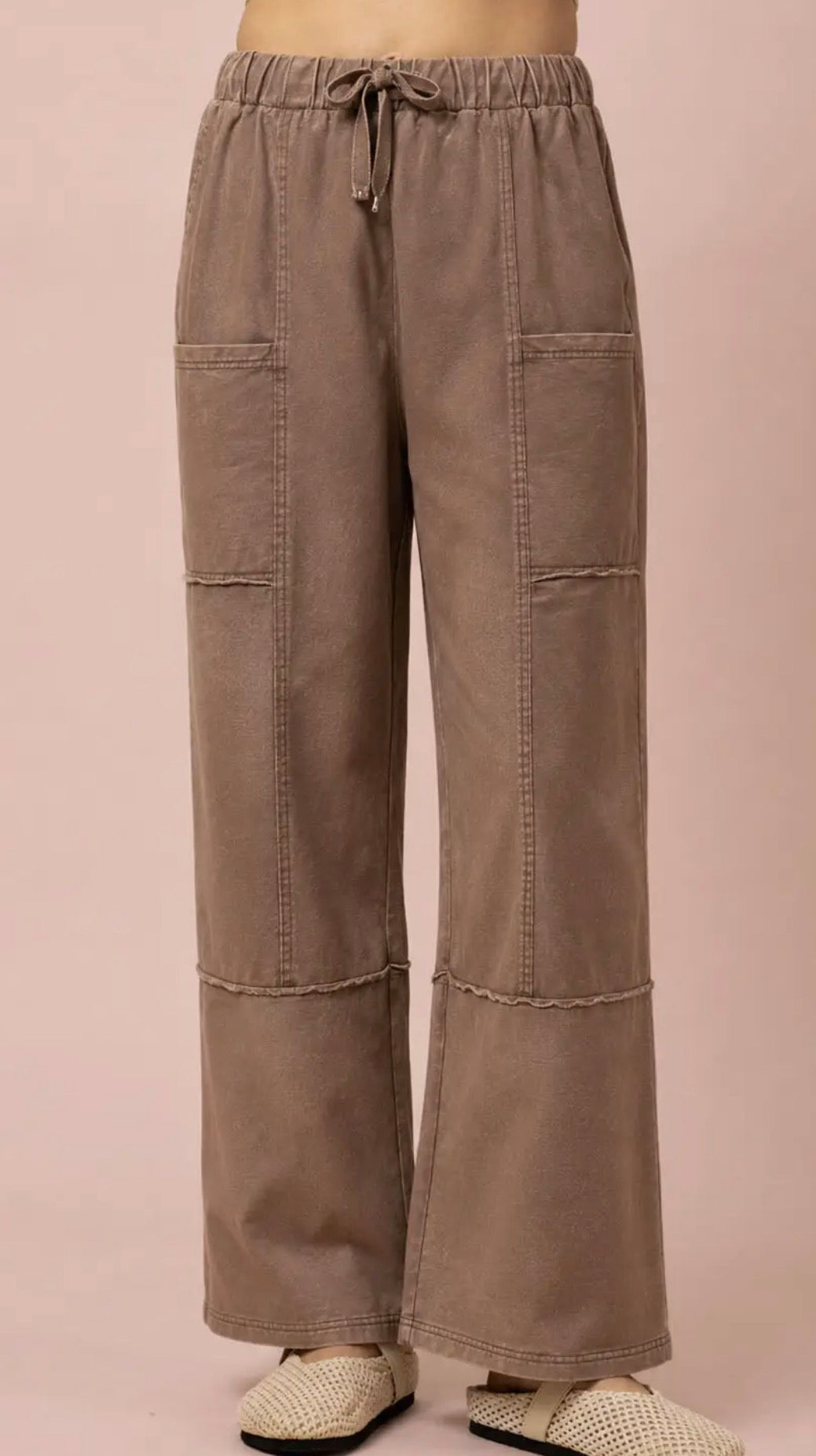 Mocha casual pants