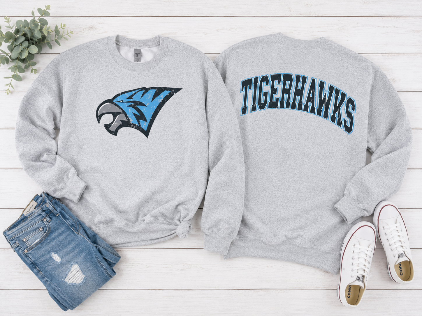 TigerHawks crewneck sweatshirt